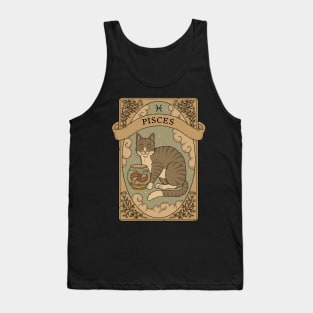 Pisces - Cats Astrology Tank Top